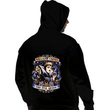 Load image into Gallery viewer, Daily_Deal_Shirts Pullover Hoodies, Unisex / Small / Black Villains Unite Evil Queen
