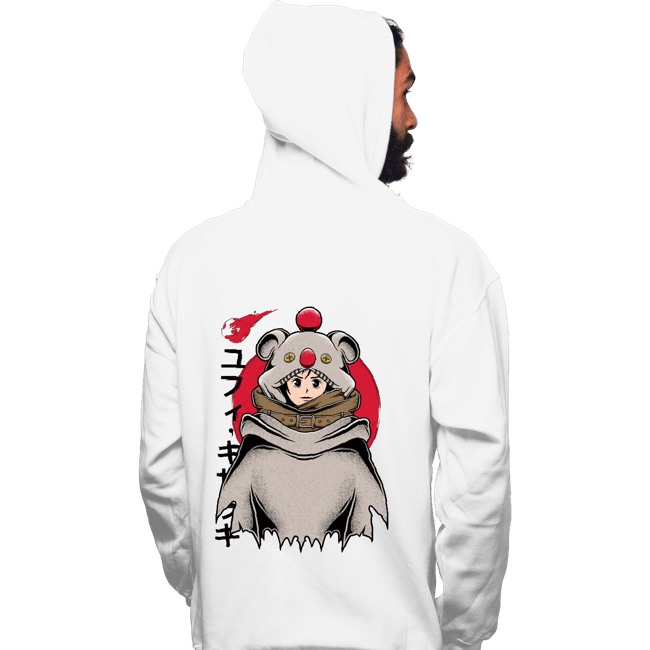 Shirts Pullover Hoodies, Unisex / Small / White Yuffie Moogle Cape