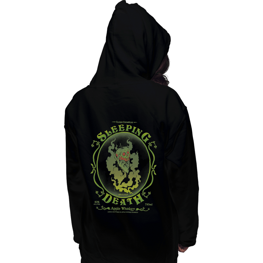 Shirts Zippered Hoodies, Unisex / Small / Black Sleeping Death Whiskey