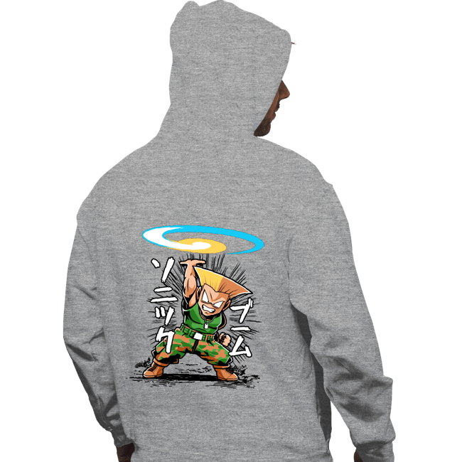 Daily_Deal_Shirts Pullover Hoodies, Unisex / Small / Sports Grey Sonic Disc