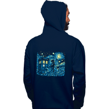 Load image into Gallery viewer, Daily_Deal_Shirts Pullover Hoodies, Unisex / Small / Navy Dreams Of Time And Space
