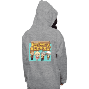 Secret_Shirts Pullover Hoodies, Unisex / Small / Sports Grey Thankyou For Being A Friend
