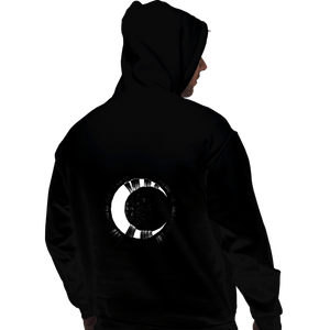 Daily_Deal_Shirts Pullover Hoodies, Unisex / Small / Black Moon Bust