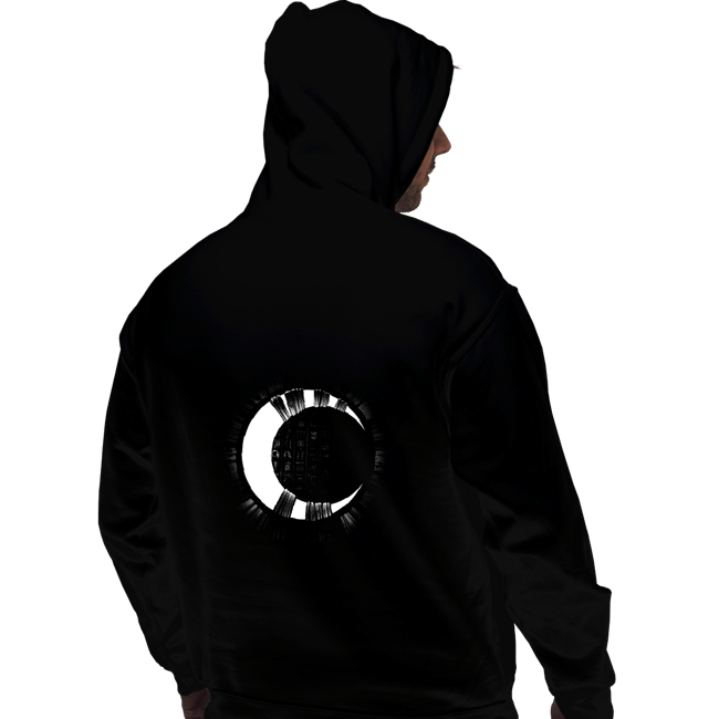 Daily_Deal_Shirts Pullover Hoodies, Unisex / Small / Black Moon Bust