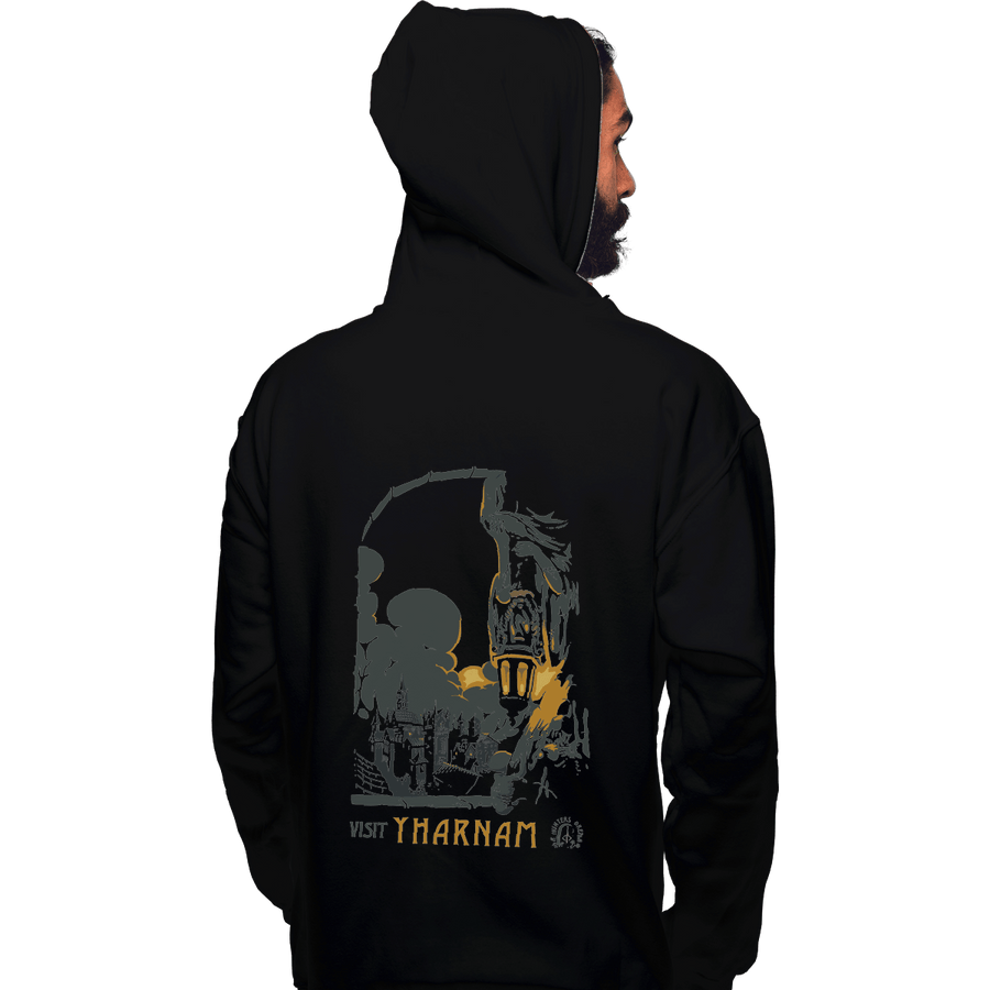 Shirts Pullover Hoodies, Unisex / Small / Black VIsit Yharnam
