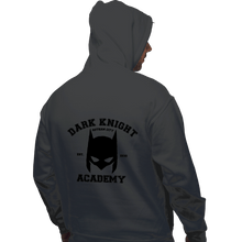 Load image into Gallery viewer, Shirts Pullover Hoodies, Unisex / Small / Charcoal Dark Knight Academy
