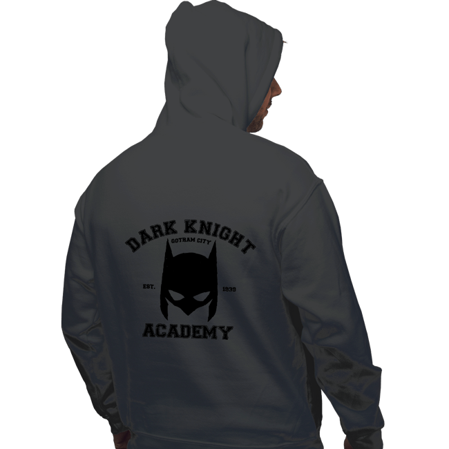 Shirts Pullover Hoodies, Unisex / Small / Charcoal Dark Knight Academy