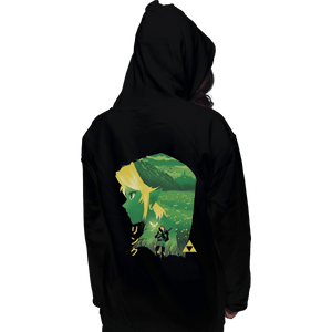 Shirts Pullover Hoodies, Unisex / Small / Black Hyrule Hero