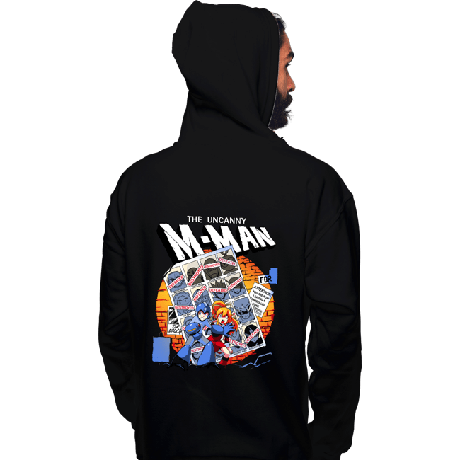 Secret_Shirts Pullover Hoodies, Unisex / Small / Black Uncanny M-Man