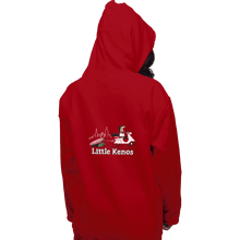 Load image into Gallery viewer, Shirts Zippered Hoodies, Unisex / Small / Red Little Kenos
