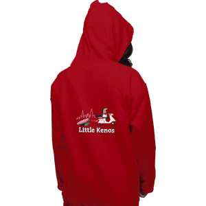 Shirts Zippered Hoodies, Unisex / Small / Red Little Kenos