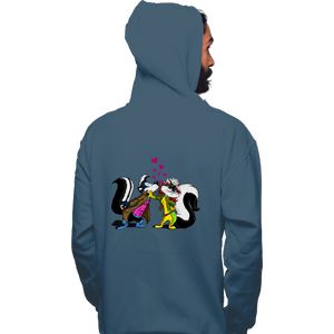 Secret_Shirts Pullover Hoodies, Unisex / Small / Indigo Blue No-Kissing