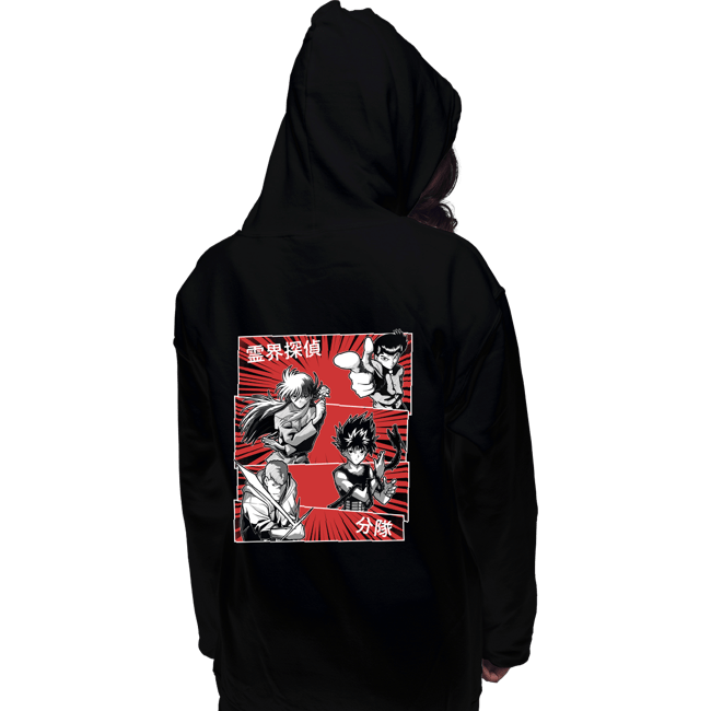 Daily_Deal_Shirts Pullover Hoodies, Unisex / Small / Black Spirit World Detectives