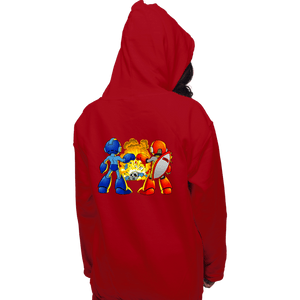 Secret_Shirts Pullover Hoodies, Unisex / Small / Red Robrofist
