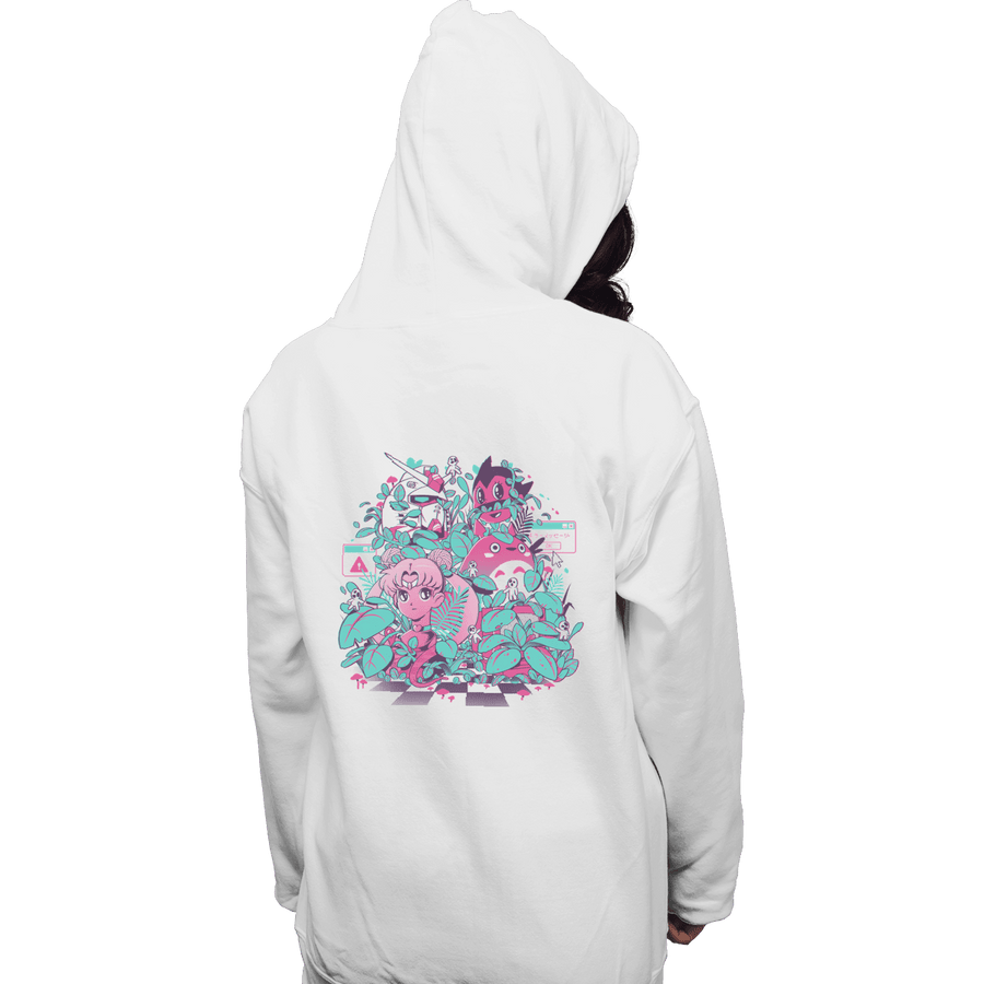 Shirts Pullover Hoodies, Unisex / Small / White A N I M E W A V E