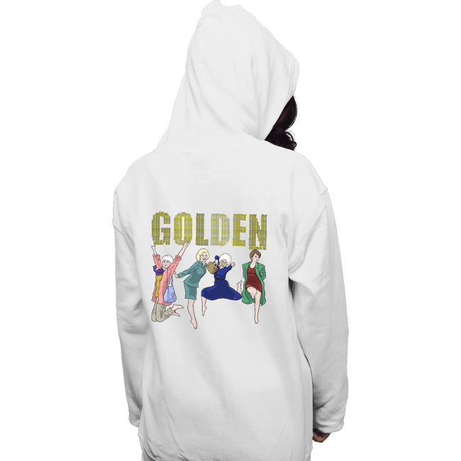 Daily_Deal_Shirts Pullover Hoodies, Unisex / Small / White Golden