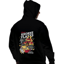 Load image into Gallery viewer, Secret_Shirts Pullover Hoodies, Unisex / Small / Black Khorne Flakes
