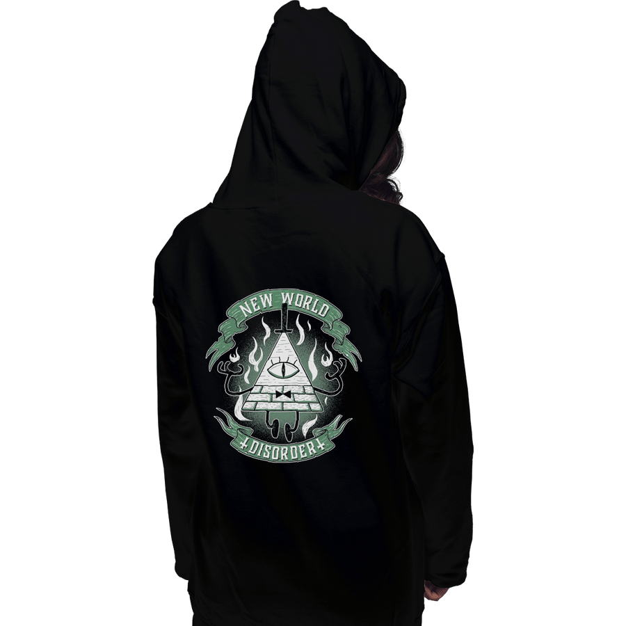Shirts Pullover Hoodies, Unisex / Small / Black New World Disorder