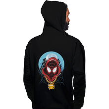 Load image into Gallery viewer, Shirts Pullover Hoodies, Unisex / Small / Black Spider Chain
