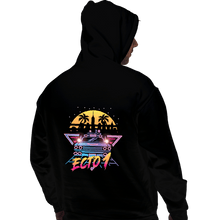 Load image into Gallery viewer, Daily_Deal_Shirts Pullover Hoodies, Unisex / Small / Black Neon Ghost
