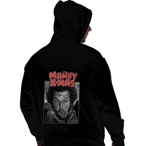 Shirts Pullover Hoodies, Unisex / Small / Black Marvy X-Mas