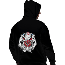 Load image into Gallery viewer, Shirts Pullover Hoodies, Unisex / Small / Black Forest Spirit Protector
