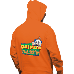 Secret_Shirts Pullover Hoodies, Unisex / Small / Orange Paimon And Friends!