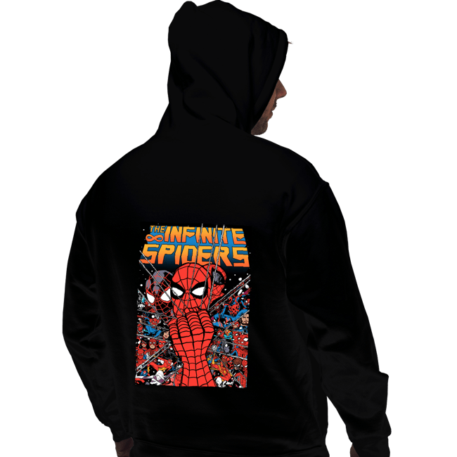 Secret_Shirts Pullover Hoodies, Unisex / Small / Black The Infinite Spiders