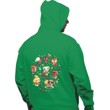 Load image into Gallery viewer, Secret_Shirts Pullover Hoodies, Unisex / Small / Irish Green On Tarantula Island
