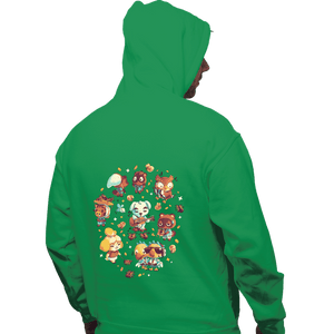 Secret_Shirts Pullover Hoodies, Unisex / Small / Irish Green On Tarantula Island