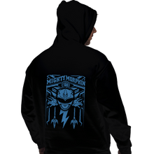 Load image into Gallery viewer, Shirts Pullover Hoodies, Unisex / Small / Black Blue Ranger
