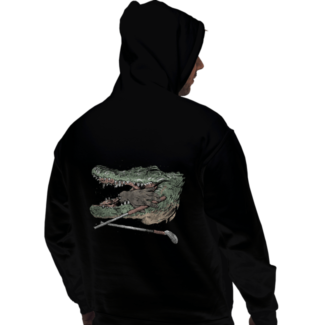 Shirts Pullover Hoodies, Unisex / Small / Black Hand Gator