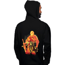 Load image into Gallery viewer, Daily_Deal_Shirts Pullover Hoodies, Unisex / Small / Black Flames Of Fates
