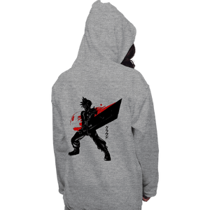 Shirts Pullover Hoodies, Unisex / Small / Sports Grey Crimson Ex Soldier