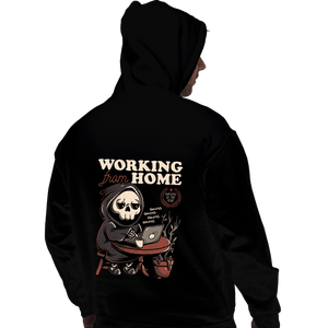 Shirts Pullover Hoodies, Unisex / Small / Black Working From Home