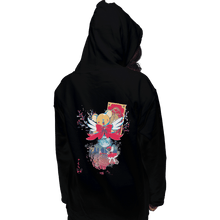 Load image into Gallery viewer, Shirts Zippered Hoodies, Unisex / Small / Black Sakura Spring
