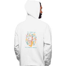 Load image into Gallery viewer, Shirts Zippered Hoodies, Unisex / Small / White Perfect Day
