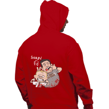 Load image into Gallery viewer, Shirts Zippered Hoodies, Unisex / Small / Red Shaun And Ed
