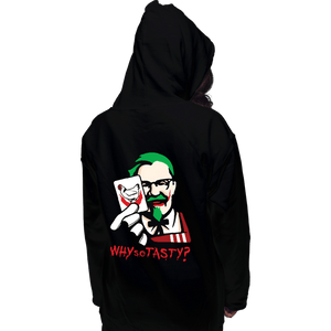 Daily_Deal_Shirts Pullover Hoodies, Unisex / Small / Black Why So Tasty?