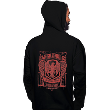 Load image into Gallery viewer, Shirts Zippered Hoodies, Unisex / Small / Black Black Eagles Officers Academy
