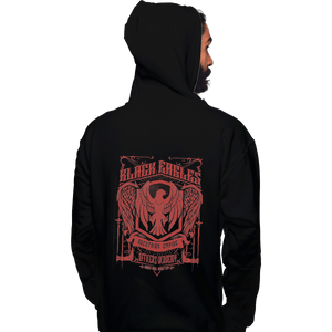 Shirts Zippered Hoodies, Unisex / Small / Black Black Eagles Officers Academy