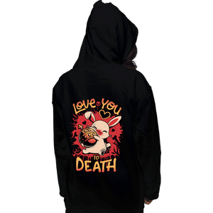 Daily_Deal_Shirts Pullover Hoodies, Unisex / Small / Black Holy Love Grenade
