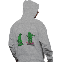 Load image into Gallery viewer, Shirts Pullover Hoodies, Unisex / Small / Sports Grey Back Toy The Future

