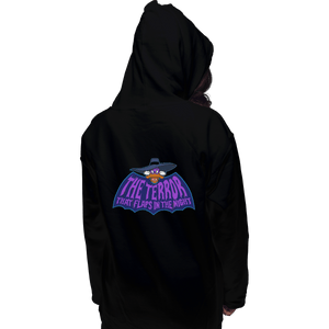 Shirts Pullover Hoodies, Unisex / Small / Black The Terror That Flaps
