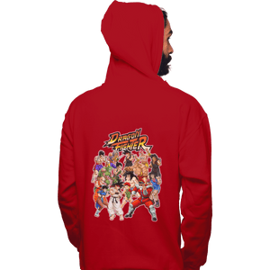 Shirts Pullover Hoodies, Unisex / Small / Red Street Fighter DBZ