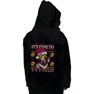 Daily_Deal_Shirts Pullover Hoodies, Unisex / Small / Black Time To Yule