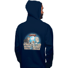 Load image into Gallery viewer, Shirts Pullover Hoodies, Unisex / Small / Navy Throne Fighter

