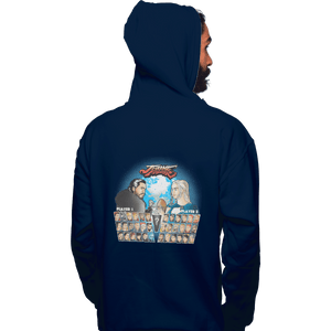 Shirts Pullover Hoodies, Unisex / Small / Navy Throne Fighter