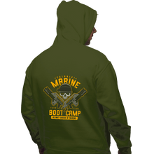 Load image into Gallery viewer, Shirts Pullover Hoodies, Unisex / Small / Military Green Colonial Marine s
