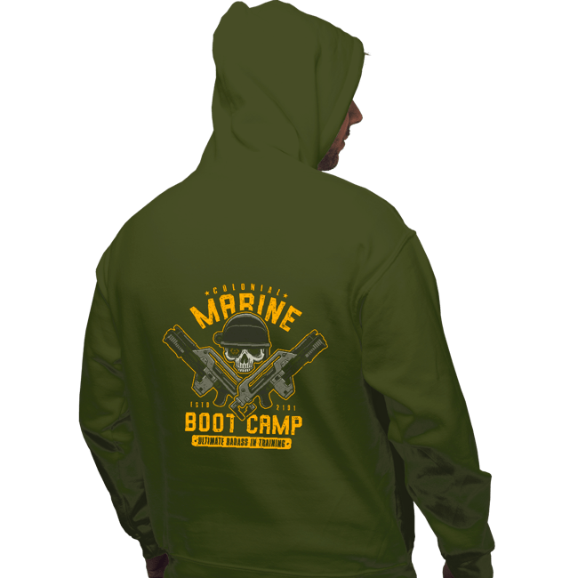 Shirts Pullover Hoodies, Unisex / Small / Military Green Colonial Marine s
